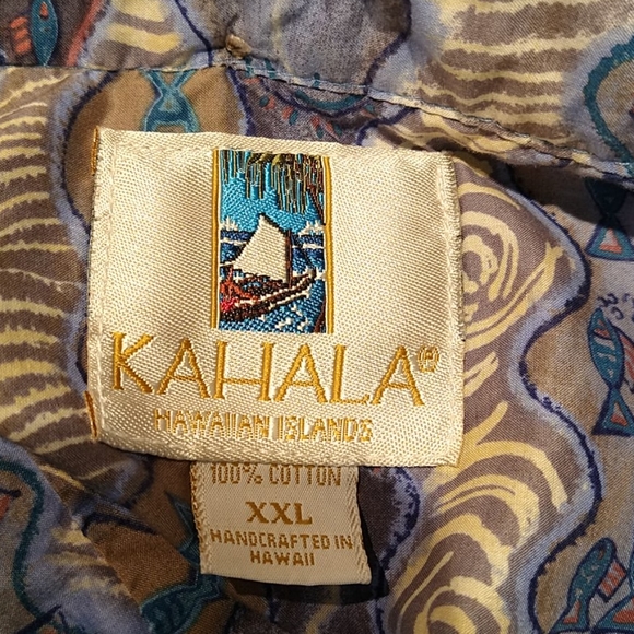 EUC Kabala Hawaiian island shirt XXL - Picture 4 of 5